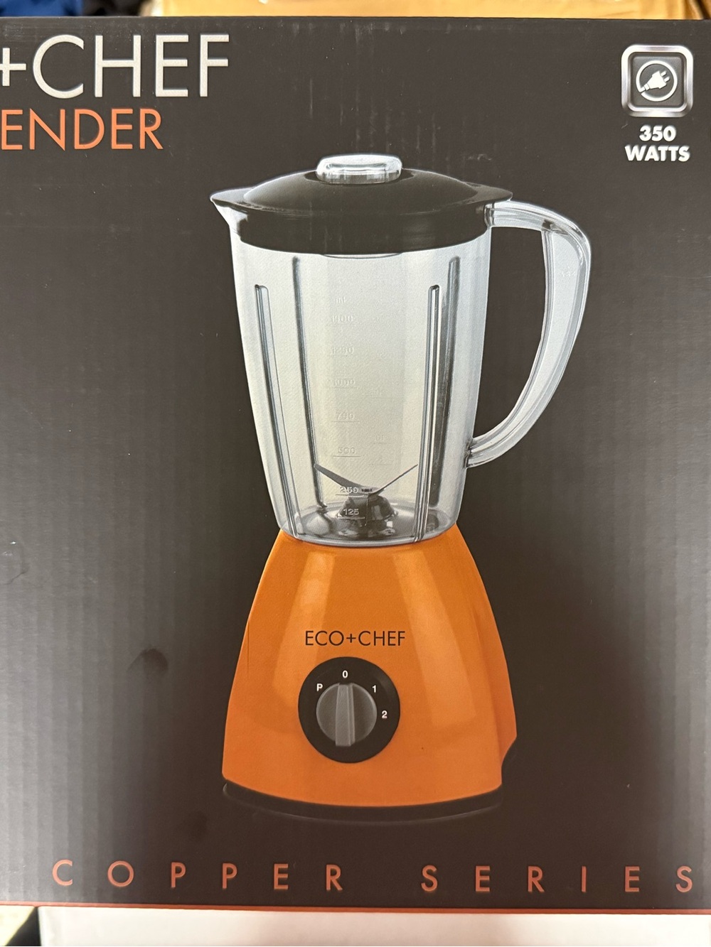 Orange Countertop Blender - Copper Series
